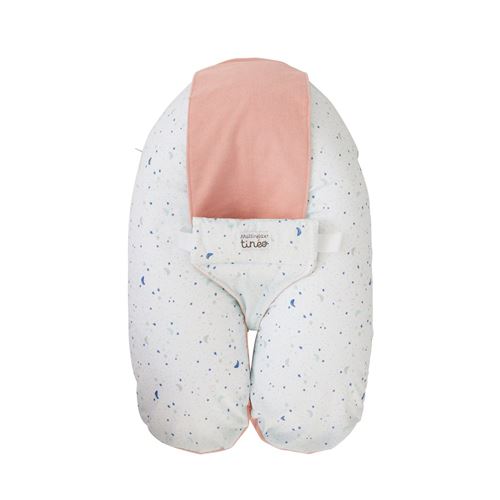 Tinéo - Coussin de maternité Multirelax éponge rose/sky