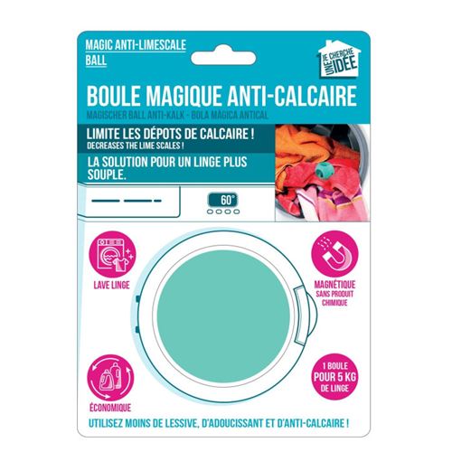 Boule de Lavage Anticalcaire 6cm Bleu