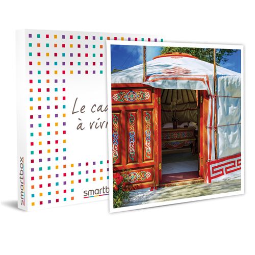 SMARTBOX - Coffret Cadeau Séjour en yourte : 2 jours insolites en famille près de La Rochelle-Séjour