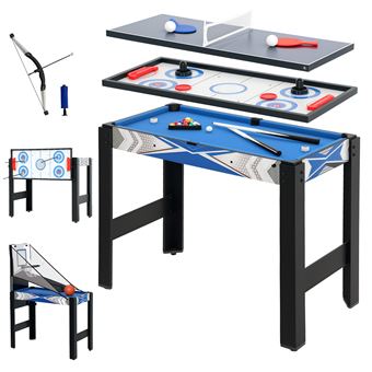 Mini Table Multi Jeux 5 en 1 pour Enfants - Babyfoot, Hockey Mini Table Multi Jeux 5 en 1 pour Enfants - Babyfoot, Hockey