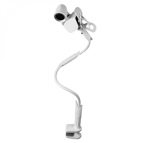 Lot de 2 supports universels pour camera b&eacute;b&eacute;, babyphone, moniteur - Flex - Blanc -