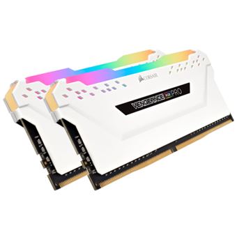 Mémoire RAM Corsair Vengeance RGB Pro CMW32GX4M2E3200C16W 32Go (2x16Go)  DDR4 3200MHz CL16 Blanc - Mémoire RAM - Achat & prix