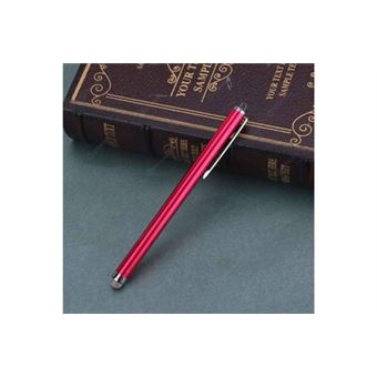 Cabling®stylus pen fine pour écran tactile fibre précision extrême pour tous les téléphone à écran tactile et tablettes (19cm, couleur-rouge) - 1