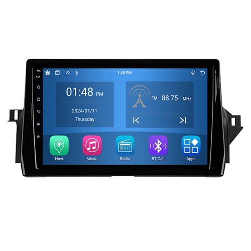 Autoradio RoverOne® Bluetooth CarPlay Android Auto Navigation 4Go RAM 64Go ROM pour Toyota Camry 8 XV70 2020-2023