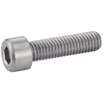 Vis métaux Acton tête cylindrique 6 pans creux inox A2 DIN 912 - 1
