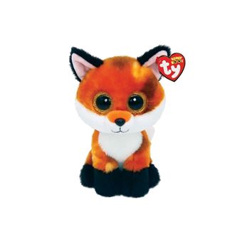 Peluche Ty Beanie Boo's Small Meadow Le Renard Roux et Blanc