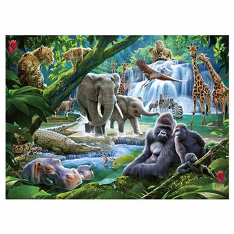 Jungle Animals, 100pcs. XXL