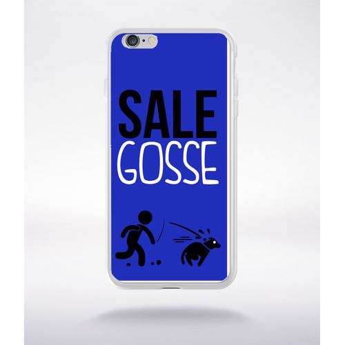 Coque transparente iphone 6+ plus sale gosse 3