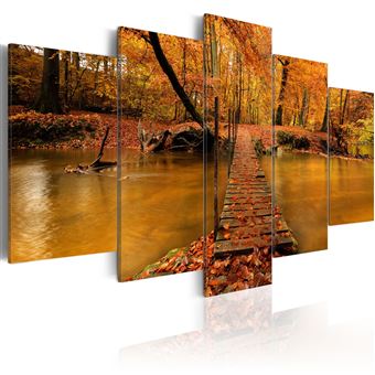 Tableau Redness of autumn-Taille L 100 x H 50 cm - 1