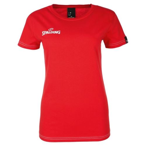 T-shirt femme Spalding Team II L Rouge