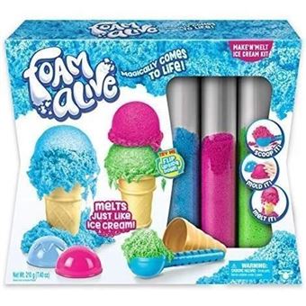 SPLASH TOYS - Foam Alive Les glaces - sable a modeler