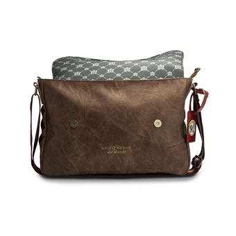 ABYstyle - Harry Potter - Sac bandoulière premium - Poudlard (35 x 5 x 27 cm)