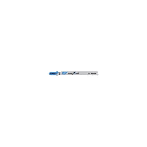 Lames De Scie Sauteuse T 118 Bf Flexible For Metal 5 Pièces- Bosch - 2608634503