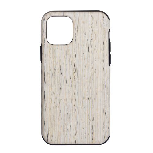 Coque en TPU bois blanc pour votre Apple iPhone XR 6.1 pouces (2019)