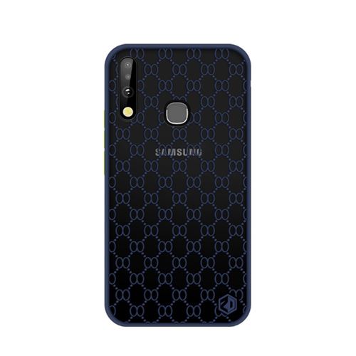 Coque en TPU anti-chute bleu pour votre Samsung Galaxy A70e