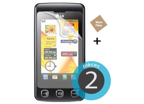 2 films protecteur écran pour LG KP500