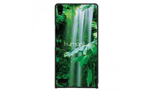 Coque rigide pour Huawei Ascend P6 avec impression Motifs Humanity