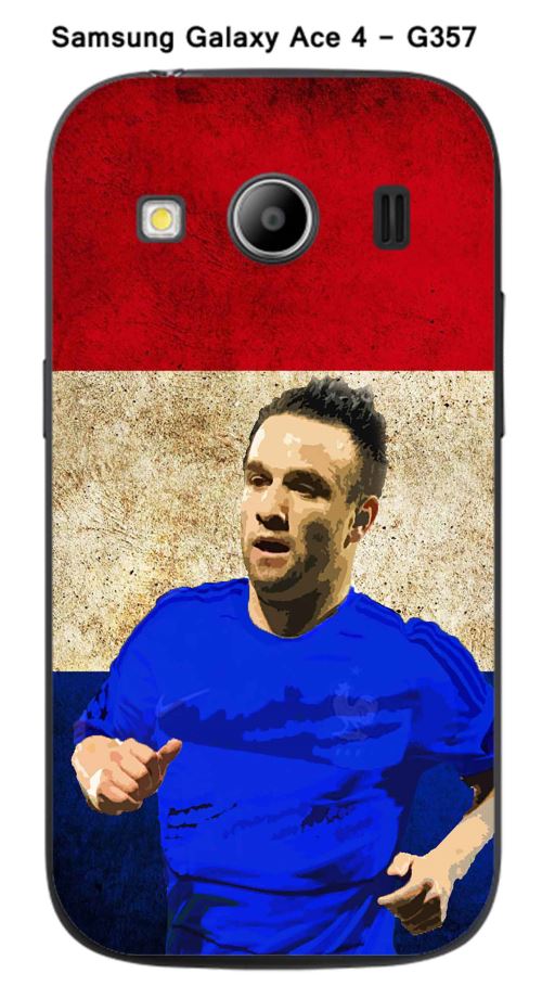 Coque Samsung Galaxy Ace 4 - G357 design Valbuena & Drapeaux
