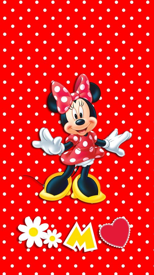 Rideaux - Disney Minnie Mouse - 2 pièces 90 cm x 160 cm