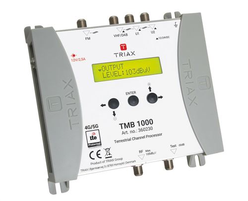 Amplificateur 50db programmable 32 canaux avec filtre 5G LTE - Le