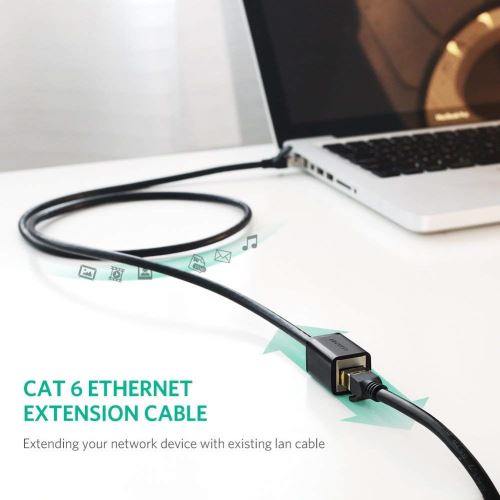 0€02 sur Rallonge Ethernet RJ45 CAT 6, Réseau Câble Extension Mâle