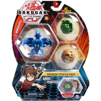 Pour bakugan - pack de demarrage aquos pegatrix : 3 boules ...