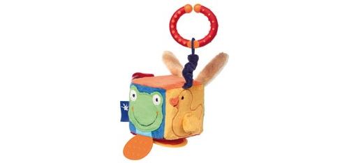sigikid, Garçon et Fille, Cube d'Éveil à Suspendre, Blue Collection, Multicolore, 41865