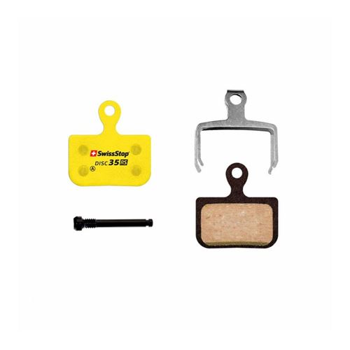 Plaquette de frein route - vtt pour sram red et force etap axs, leval ultimate et tlm b1 (2020+) (swissstop organic silence - disc 35rs)