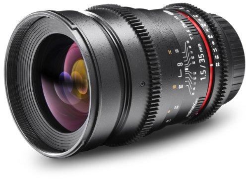 Objectif Walimex Pro grand angle VDSLR 35 mm f/1,5