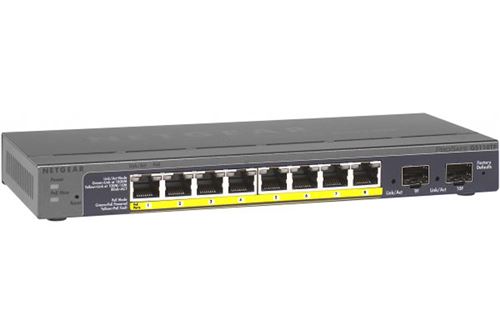 NETGEAR ProSAFE GS110TP Gigabit Smart Switch with PoE - switch - 8 poorten - Beheerd
