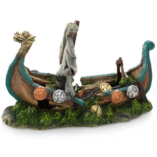 Comparer les prix de Aqua d'ella Bateau de viking 25,5 x 10,5 x 16,5 cm 234/415788
