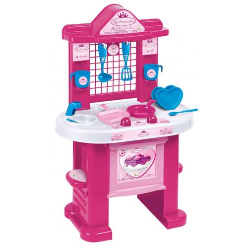 Jeu d'imitation cuisine avec accessoires Unogiochi modèle Princesse rose
