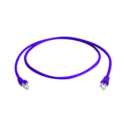 Telegärtner Câble patch,Cat.6A (profond),S/FTP,7,50 m,violet
