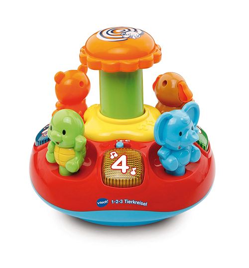 VTech Baby 80–186304–1 – 2-3 Animaux toupie