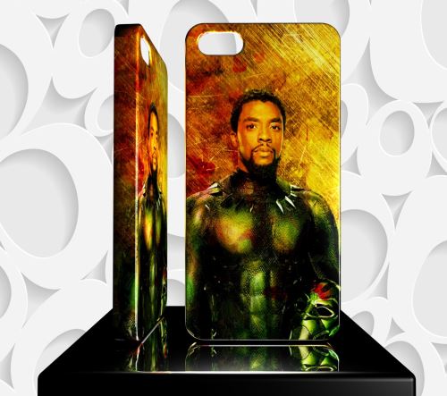 Coque Design Iphone 5S AVENGERS La Panthère Noire - Réf 101