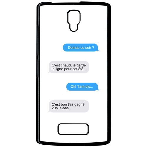 Coque Lenovo A2010 Domac Ce Soir Messages