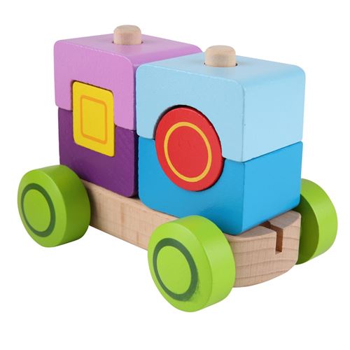Hape Early Explorer Fantasia Bloques De Madera Train S | Envío gratis