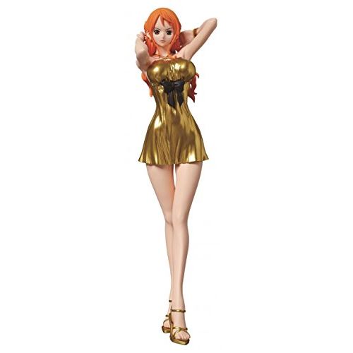 Banpresto One Piece Film Gold Glitter Glamours Nami Movie Style Action Figure (Gold Dress Version)
