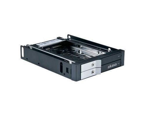 Akasa Noir Lokstor M21 - Compartiment Pour Lecteur De Support De Stockage - 2.5" - Image 3