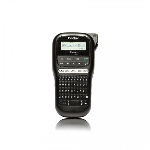 Brother P-Touch PT-H110 - Étiqueteuse - Noir et blanc - transfert thermique - Rouleau (1,2 cm) - 180 dpi - jusqu'à 20 mm/sec - impression par 2 lignes