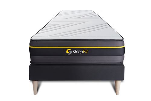 Sleepfit Ensemble Sommier + Matelas Active À Mémoire De Forme 90X200
