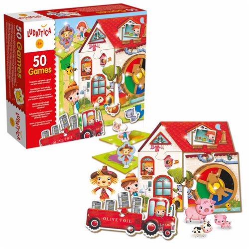 Jeux - 50 Jeux Hc LUDATTICA Multicolore