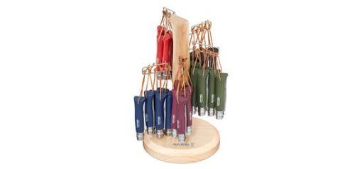 opinel - op002227 - présentoir n°08 - colorama 60 couteaux