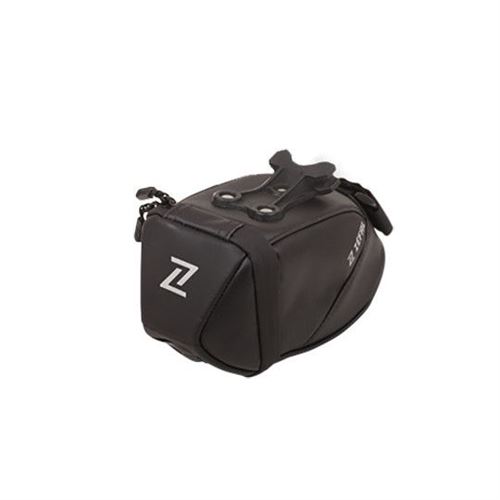Sacoche de selle velo zefal iron pack 0.9l noir fixation rail de selle