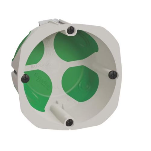 Bo&icirc;te d'encastrement Multifix Air, multicloison 1poste, P47,SCHNEIDER