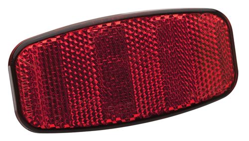 Dresco réflecteur 112 x 54 mm rouge/noir