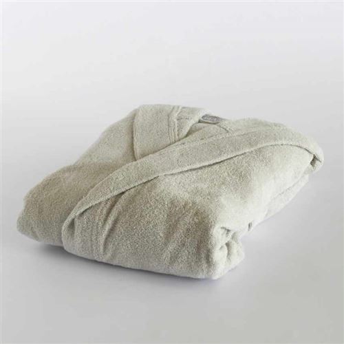 Peignoir Svad Dondi Ti Amo Unisexe 100% Coton, Taille: S, Couleur: Blanc cassé