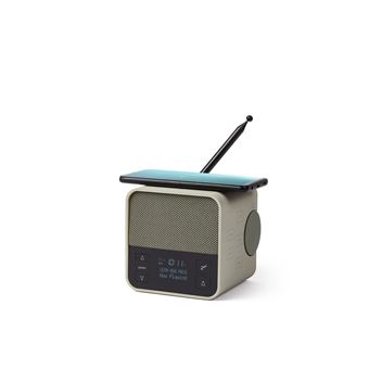 Radio-réveil sans fil Bluetooth Lexon Oslo News+ Vert kaki