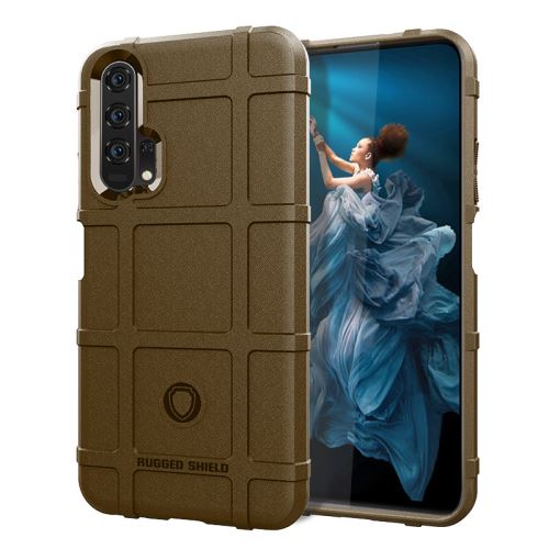Etui Coque de protection durable anti choc pour Honor 20 - Brun