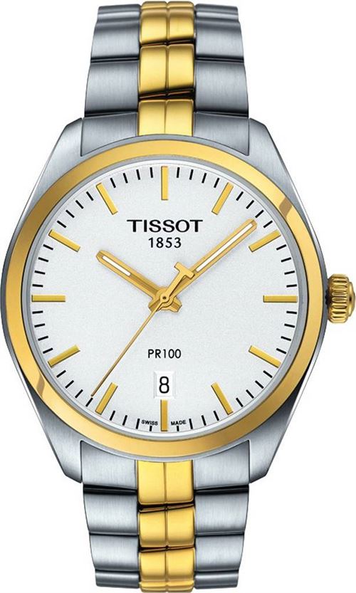 TISSOT Montre Homme  PR 100 T1014102203100 Argent 